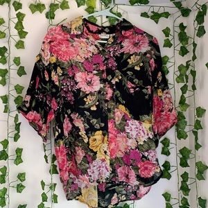 Vintage 80s Floral Shirt